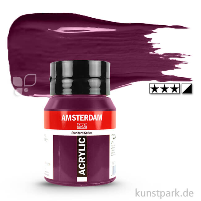 Artikelbild 1 des Artikels “Talens AMSTERDAM Acrylfarben 500 ml Flasche | 344 Caput Mortuum Violett“