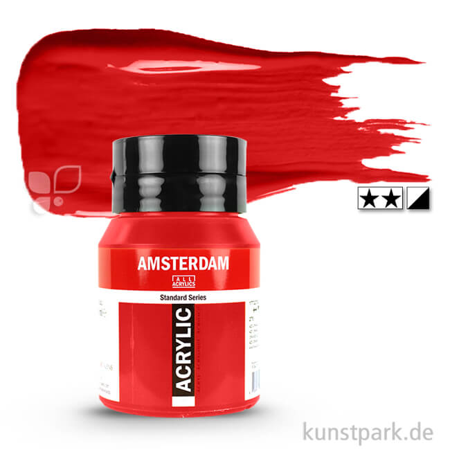 Artikelbild 1 des Artikels “Talens AMSTERDAM Acrylfarben 500 ml Flasche | 399 Naphtholrot dunkel“