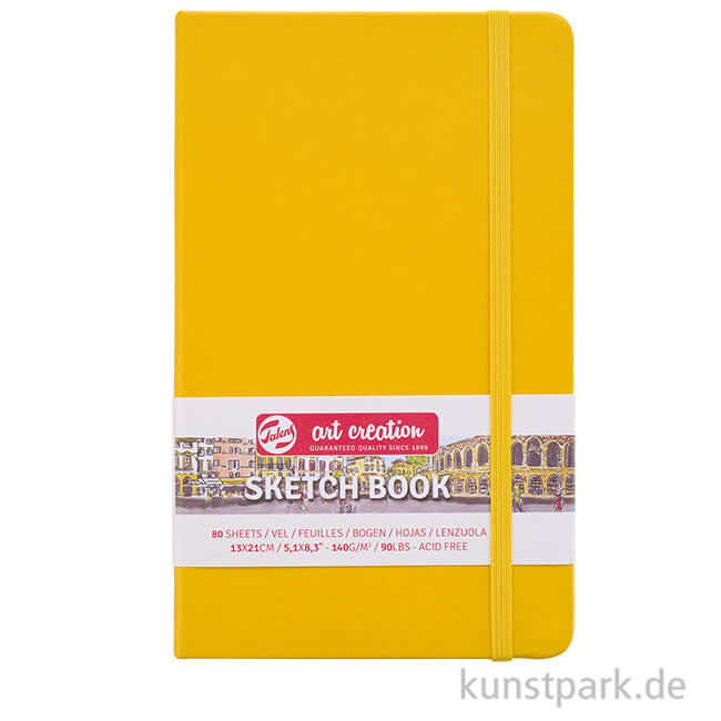 Artikelbild 1 des Artikels “Talens Art Creation - Skizzenbuch Golden Yellow, 80 Blatt, 140g 13 x 21 cm“