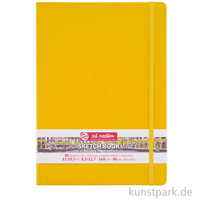 Artikelbild 1 des Artikels “Talens Art Creation - Skizzenbuch Golden Yellow, 80 Blatt, 140g 21 x 30 cm“