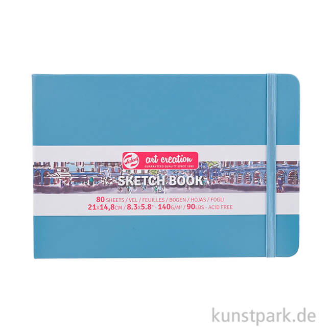 Artikelbild 1 des Artikels “Talens Art Creation - Skizzenbuch Lake Blue, 80 Blatt, 140g 21 x 15 cm“