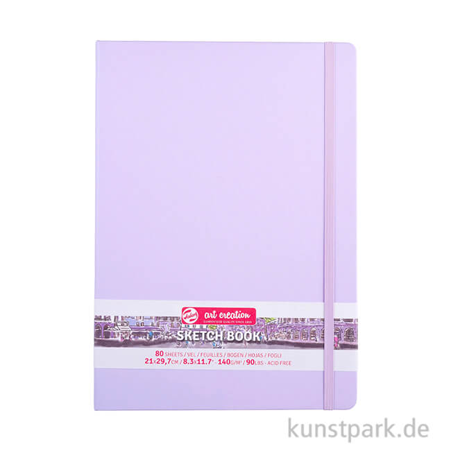 Artikelbild 1 des Artikels “Talens Art Creation - Skizzenbuch Pastel Violet, 80 Blatt, 140g 21 x 30 cm (A4)“