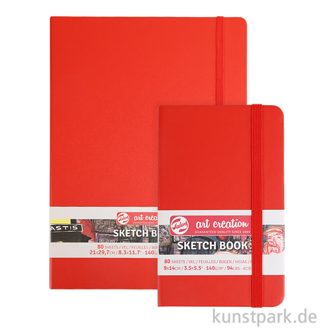 Artikelbild 1 des Artikels “Talens Art Creation - Skizzenbuch Rot, 80 Blatt, 140g “