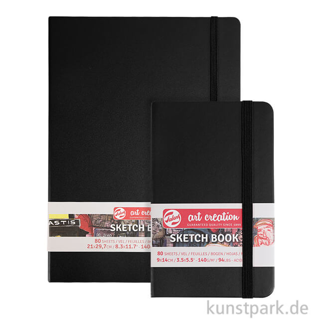 Artikelbild 1 des Artikels “Talens Art Creation - Skizzenbuch Schwarz, 80 Blatt, 140g “