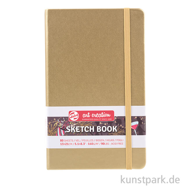 Artikelbild 1 des Artikels “Talens Art Creation - Skizzenbuch White Gold, 80 Blatt, 140g 13 x 21 cm“