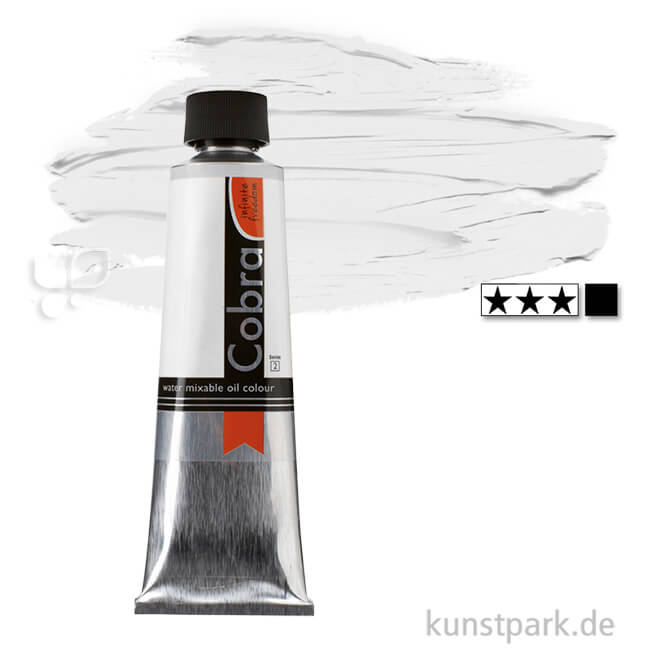 Artikelbild 1 des Artikels “Talens COBRA wassermischbare Ölfarben 150 ml | 105 Titanweiss“