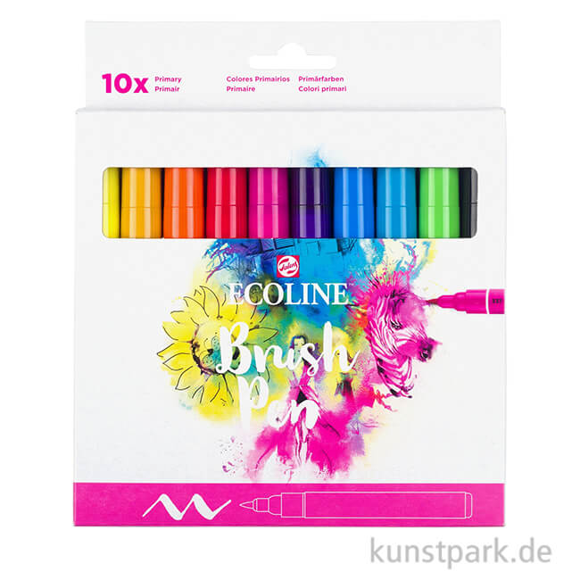 Artikelbild 1 des Artikels “Talens ECOLINE Brush Pen 10er Set “