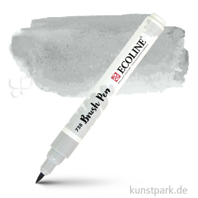 Artikelbild 1 des Artikels “Talens ECOLINE Brushpen Brush | Kaltgrau Hell“