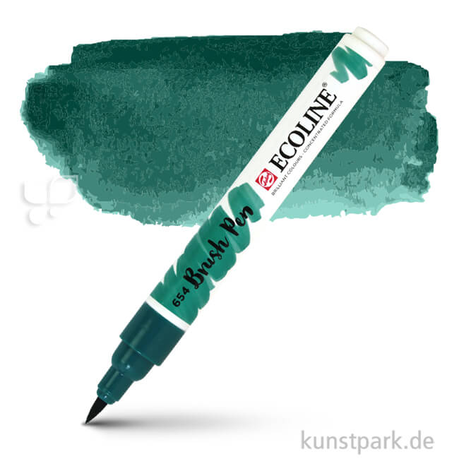 Artikelbild 1 des Artikels “Talens ECOLINE Brushpen Brush | Tannengrün“