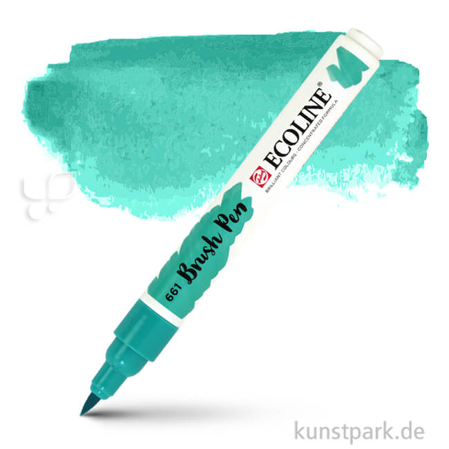 Artikelbild 1 des Artikels “Talens ECOLINE Brushpen Brush | Türkisgrün“