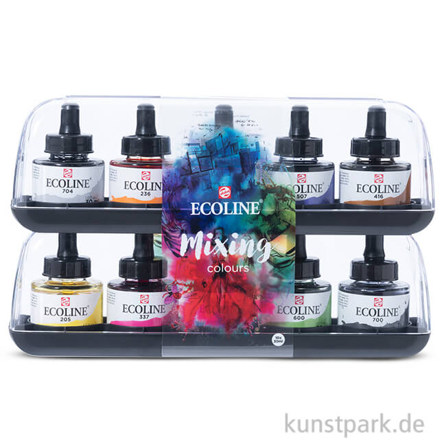 Artikelbild 1 des Artikels “Talens ECOLINE Mischset mit 10 Gläsern 30 ml “