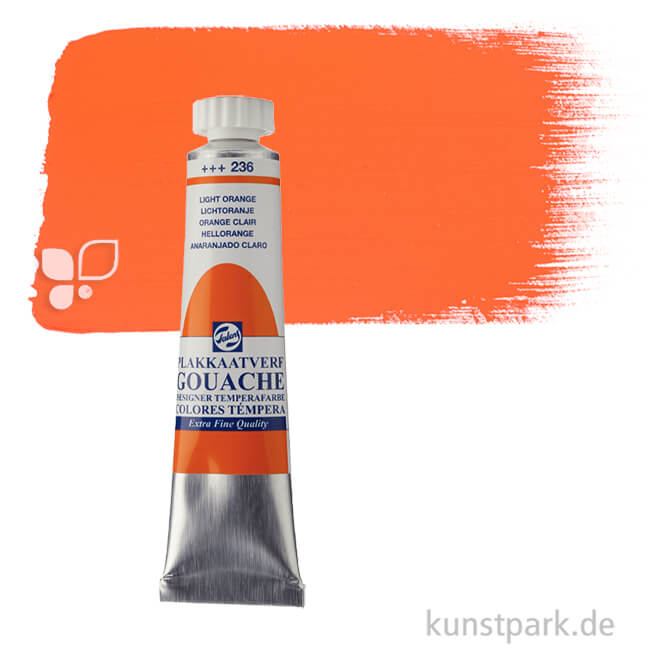 Artikelbild 1 des Artikels “Talens Gouache Extra Fine 20 ml | Hellorange“