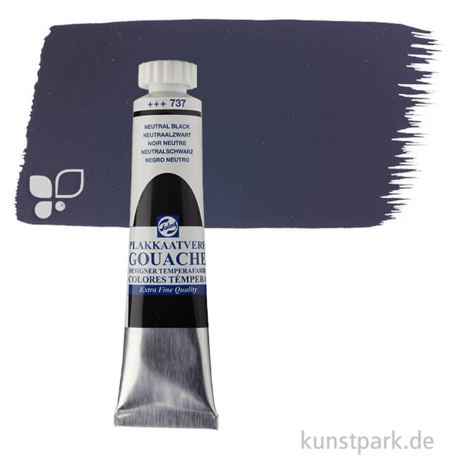 Artikelbild 1 des Artikels “Talens Gouache Extra Fine 20 ml | Neutralschwarz“