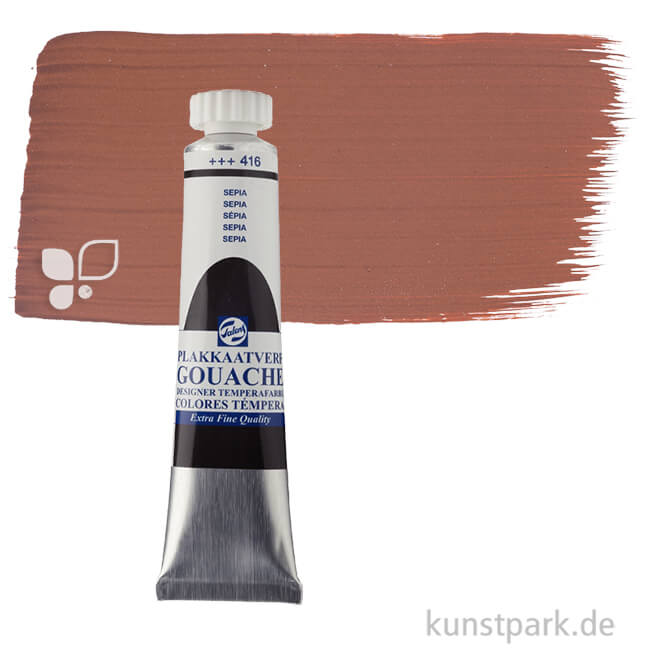 Artikelbild 1 des Artikels “Talens Gouache Extra Fine 20 ml | Sepia“