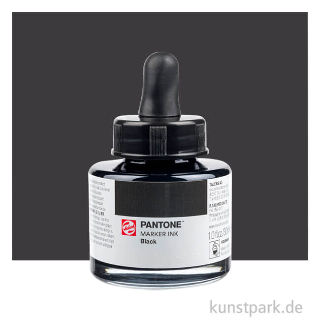 Artikelbild 1 des Artikels “Talens Pantone Marker Ink, 30 ml Farbe | Black“
