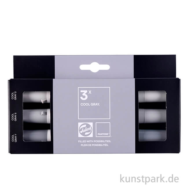 Artikelbild 1 des Artikels “Talens Pantone Marker Set - 3 Cool Gray Farben “