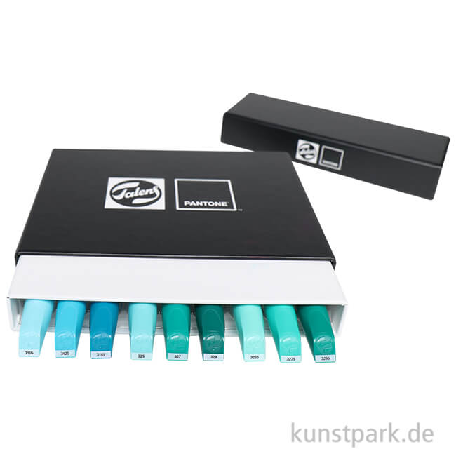 Artikelbild 1 des Artikels “Talens Pantone Marker Set - 9 Blue Green Farben “