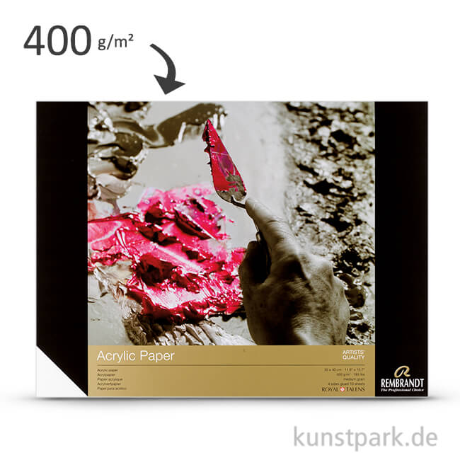 Artikelbild 1 des Artikels “Talens REMBRANDT Acrylmalpapier, 10 Blatt, 400 g “