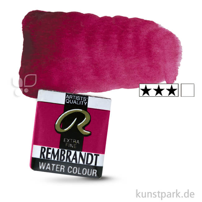 Artikelbild 1 des Artikels “Talens REMBRANDT Aquarellfarben 1/2 Näpfchen | 365 Chinacridonrot Violett“