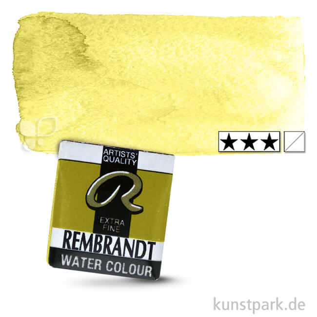 Artikelbild 1 des Artikels “Talens REMBRANDT Aquarellfarben 1/2 Näpfchen | 254 Permanent Zitrongelb“