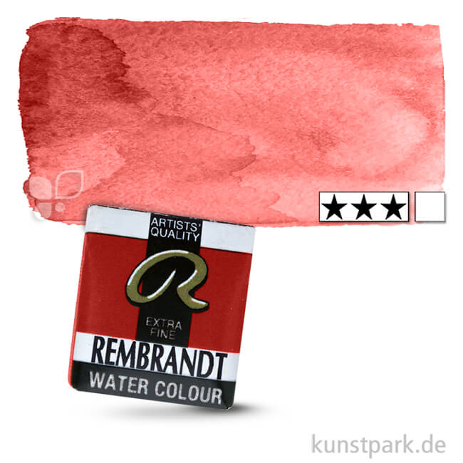 Artikelbild 1 des Artikels “Talens REMBRANDT Aquarellfarben 1/2 Näpfchen | 321 Permanent Krapplack hell“