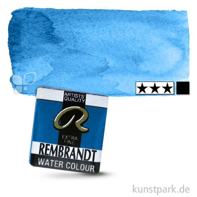 Artikelbild 1 des Artikels “Talens REMBRANDT Aquarellfarben 1/2 Näpfchen | 583 Phthaloblau rot“