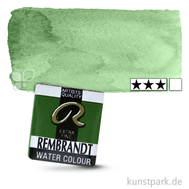 Artikelbild 1 des Artikels “Talens REMBRANDT Aquarellfarben 1/2 Näpfchen | 629 Grüne Erde“