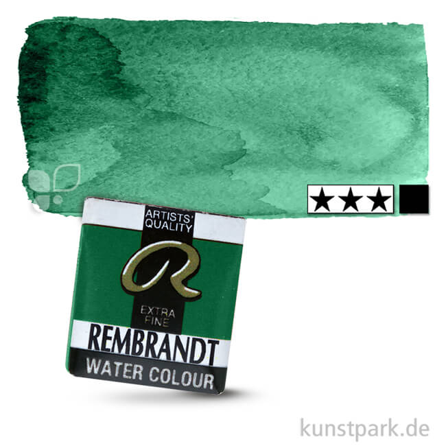 Artikelbild 1 des Artikels “Talens REMBRANDT Aquarellfarben 1/2 Näpfchen | 675 Phthalogrün“