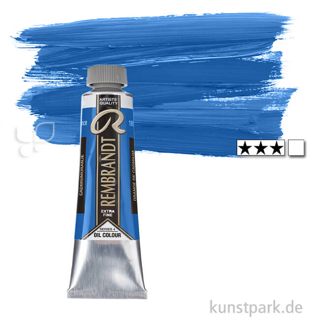 Artikelbild 1 des Artikels “Talens REMBRANDT Ölfarben 40 ml Tube | 583 Phtaloblau rot“