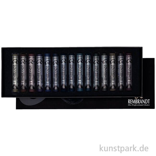 Artikelbild 1 des Artikels “Talens REMBRANDT Pastell - Basis Set mit 15 dunklen Pastellen “