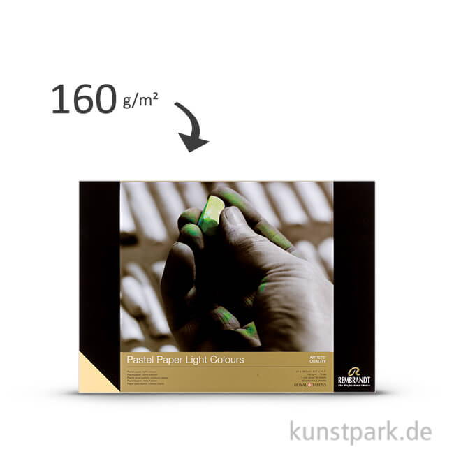 Artikelbild 1 des Artikels “Talens REMBRANDT Pastellpapier, 30 Blatt, 160 g 21 x 29 cm (A4)“