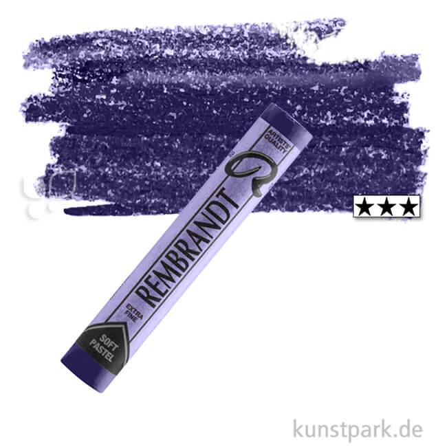Artikelbild 1 des Artikels “Talens REMBRANDT Soft-Pastell Einzelpastell | 548 Blauviolett 3“