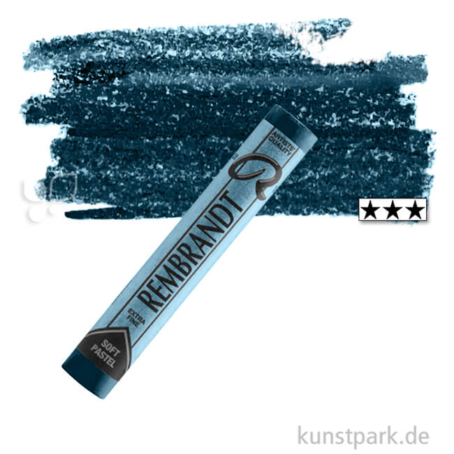 Artikelbild 1 des Artikels “Talens REMBRANDT Soft-Pastell Einzelpastell | 727 Graublau 3“