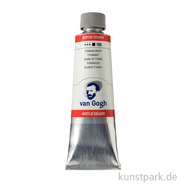 Artikelbild 1 des Artikels “Talens VAN GOGH Acrylfarbe, 150 ml Tube, Titanweiß “