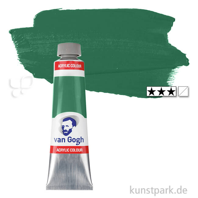 Artikelbild 1 des Artikels “Talens VAN GOGH Acrylfarben 40 ml Tube | 623 Saftgrün“