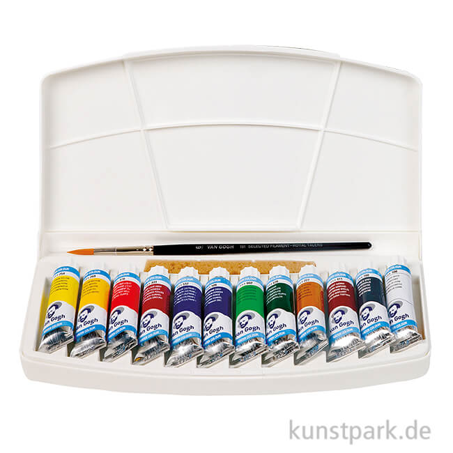 Artikelbild 1 des Artikels “Talens VAN GOGH Aquarell Kunststoffbox mit 12 x 10 ml Tuben “