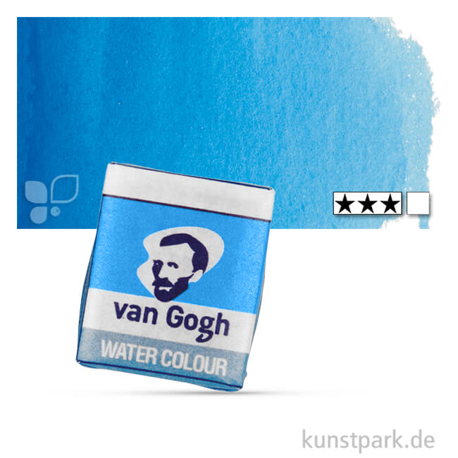 Artikelbild 1 des Artikels “Talens VAN GOGH Aquarellfarben 1/2 Napf | 535 Coelinblau“