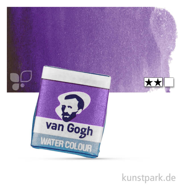 Artikelbild 1 des Artikels “Talens VAN GOGH Aquarellfarben 1/2 Napf | 568 Permanentblauviolett“