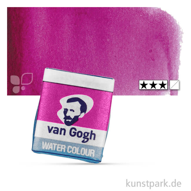 Artikelbild 1 des Artikels “Talens VAN GOGH Aquarellfarben 1/2 Napf | 593 Chinacridon Purpur Blau“