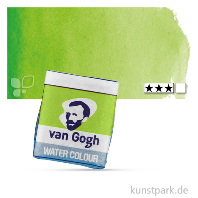 Artikelbild 1 des Artikels “Talens VAN GOGH Aquarellfarben 1/2 Napf | 633 Permanentgelbgrün“