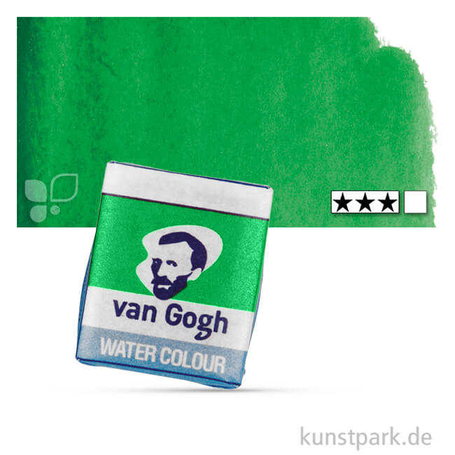 Artikelbild 1 des Artikels “Talens VAN GOGH Aquarellfarben 1/2 Napf | 662 Permanentgrün“