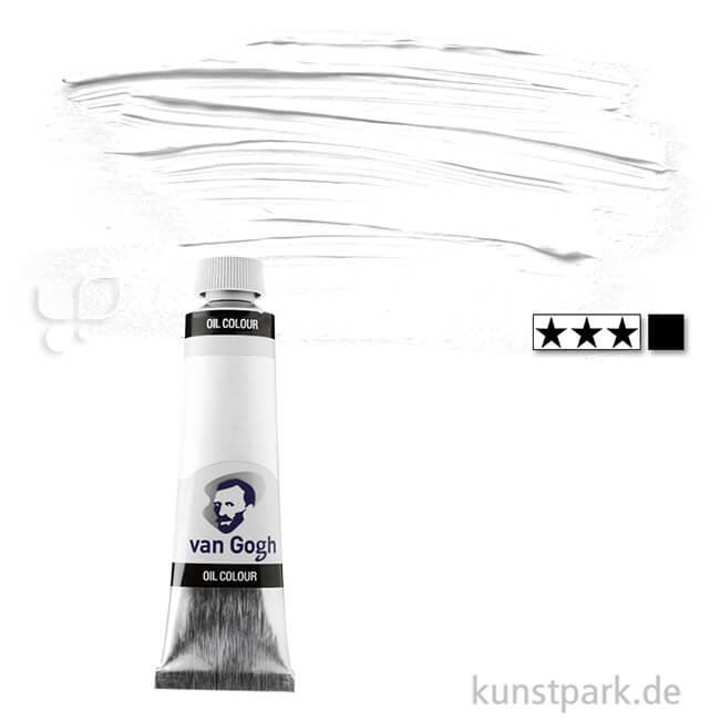 Artikelbild 1 des Artikels “Talens VAN GOGH Ölfarben 40 ml | 105 Titanweiss“