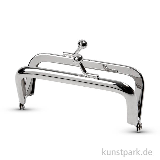 Artikelbild 1 des Artikels “Taschenverschluss eckig aus Metall, Breite 8 cm “