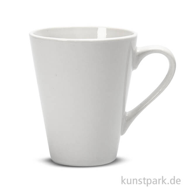 Artikelbild 1 des Artikels “Tasse aus Porzellan zum Bemalen - Weiß, Höhe 10 cm “