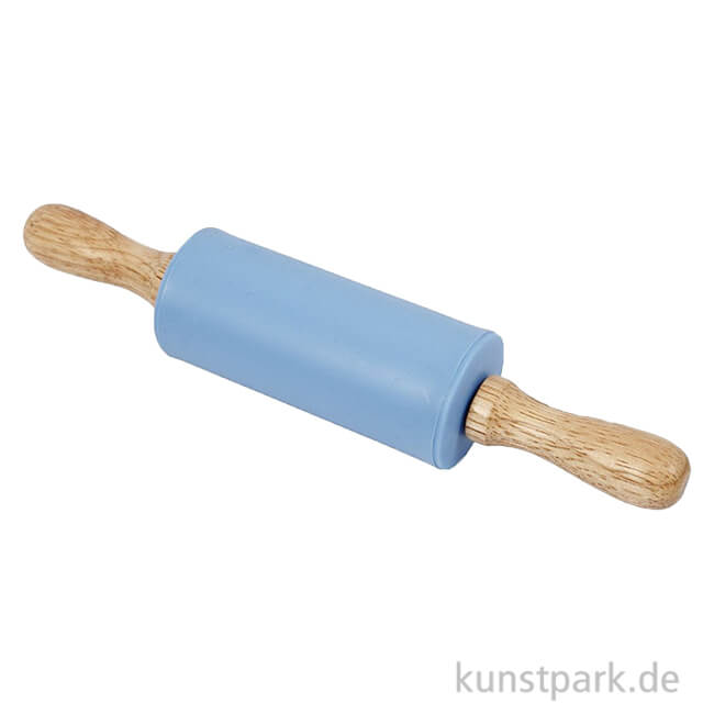 Artikelbild 1 des Artikels “Teigrolle aus Silikon mit Holzgriff, Länge 23 cm “