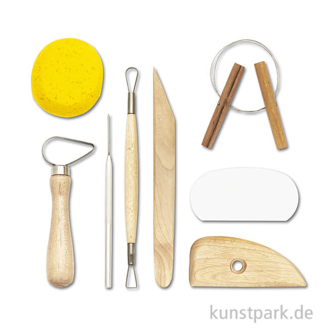 Artikelbild 1 des Artikels “Töpferwerkzeug und Modellier-Set, 8 teilig “
