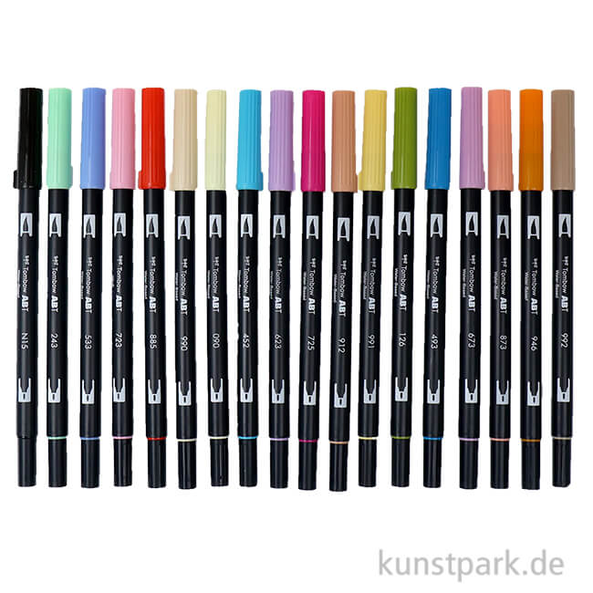 Artikelbild 1 des Artikels “Tombow Dual Brush Pen - Set 18 Sekundärfarben “