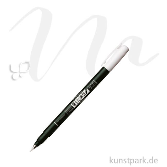 Artikelbild 1 des Artikels “Tombow Fudenosuke Brush Pen - Pastell Stift | White“