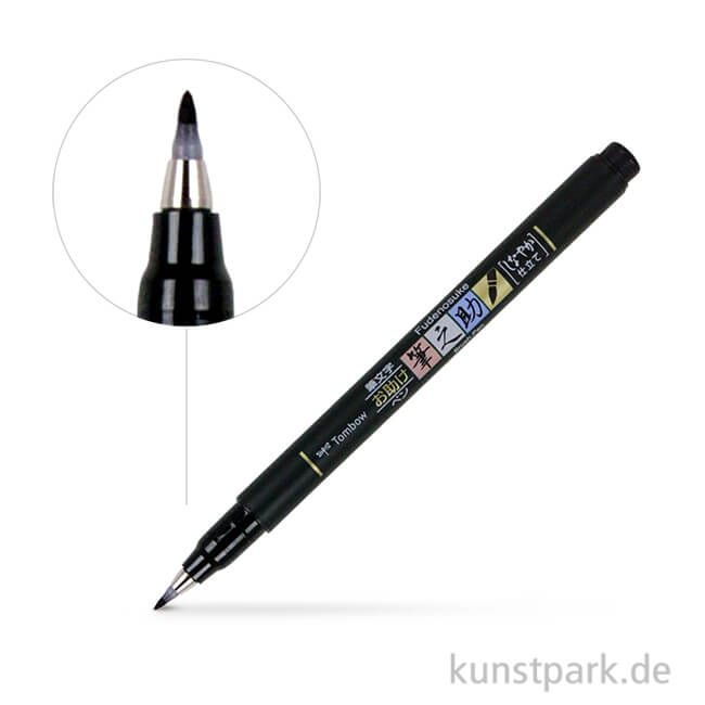 Artikelbild 1 des Artikels “Tombow Fudenosuke Brush Pen - Schwarz “