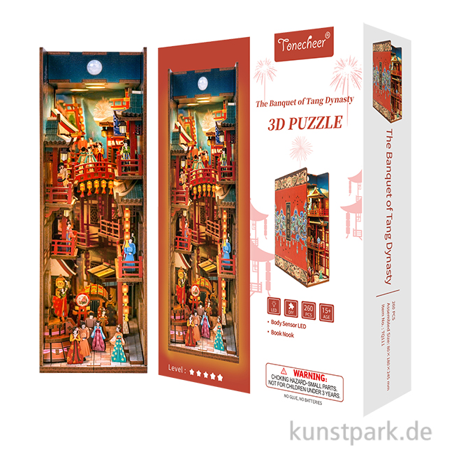 Artikelbild 1 des Artikels “TONECHEER Book Nook - The Banquet of Tang Dynasty “